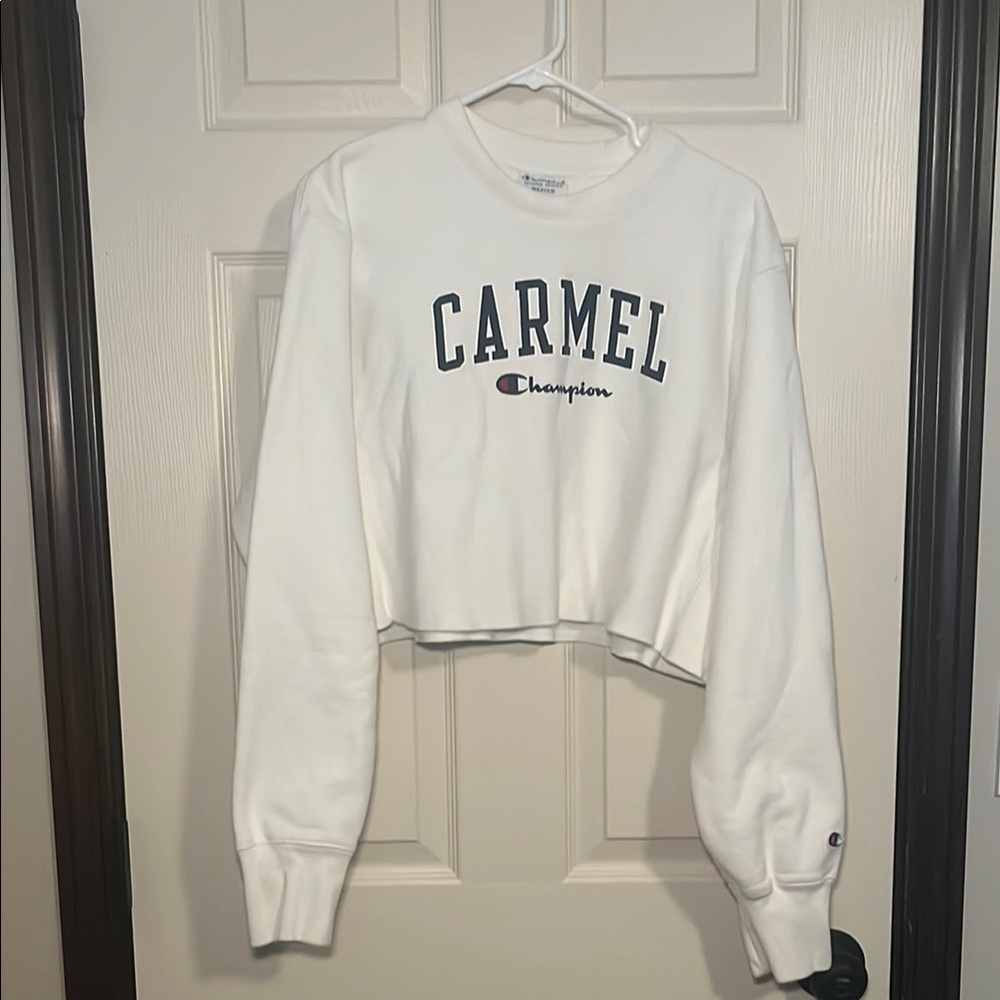 Vintage Cropped Champion reverse weave sweatshirt